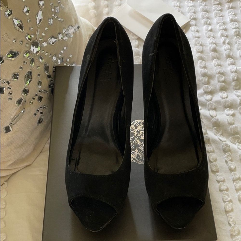 Charlotte Russe Black Heels
